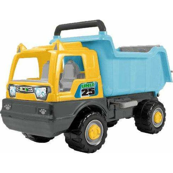 Camion volquete hard truck amarillo 68x45x32 cm