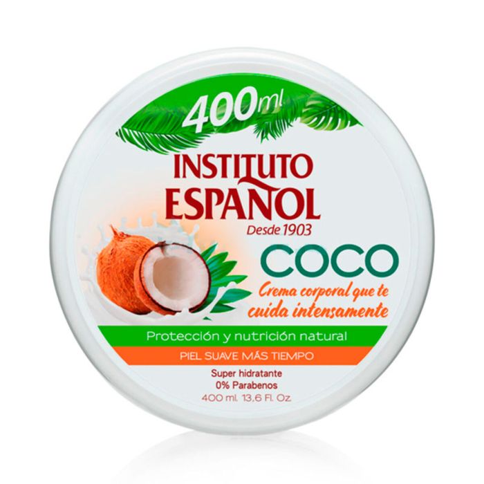 Crema Corporal Coco Instituto Español (400 ml)