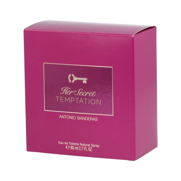 Perfume Mujer Antonio Banderas EDT Her Secret Temptation (80 ml) 1