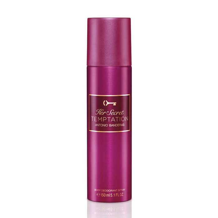 Desodorante en Spray Antonio Banderas Her Secret Temptation 150 ml