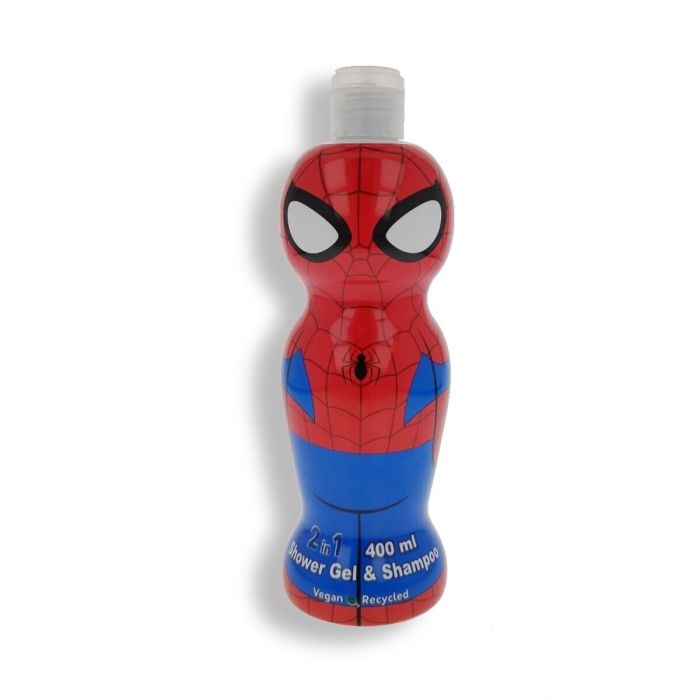 Gel y Champú 2 en 1 Air-Val Spiderman 400 ml