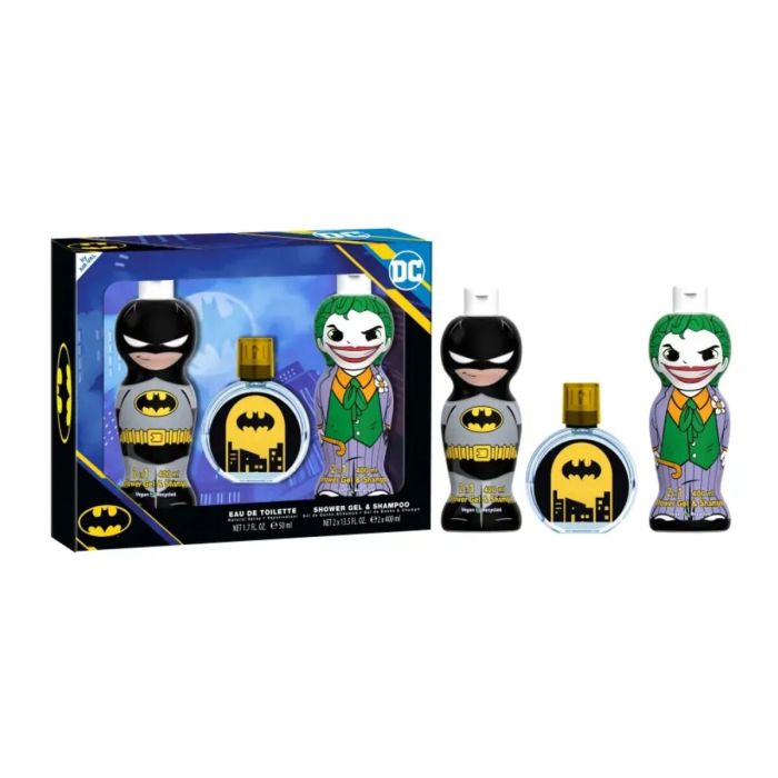 Set de Perfume Infantil DC Comics Batman & Joker 3 Piezas