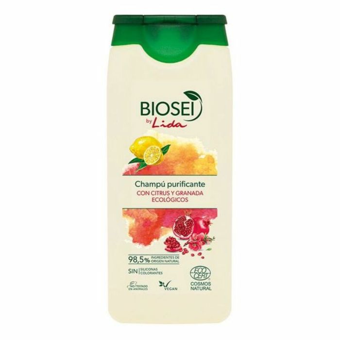Biosei citrus & granada ecocert champú 500 ml