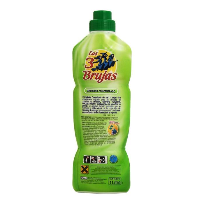 Limpiador de superficies Las 3 Brujas Mármol (1 L) 1 Limpiador de superficies Las 3 Brujas Mármol (1 L) 1