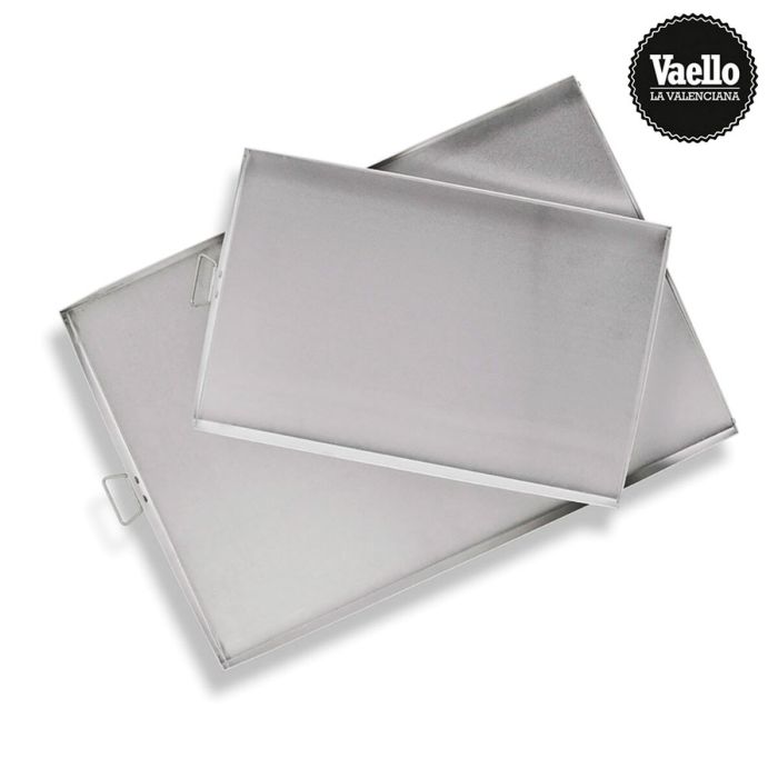 Bandeja para Horno Vaello 75497 42 x 28 x 3.5 cm Aluminio Cromado