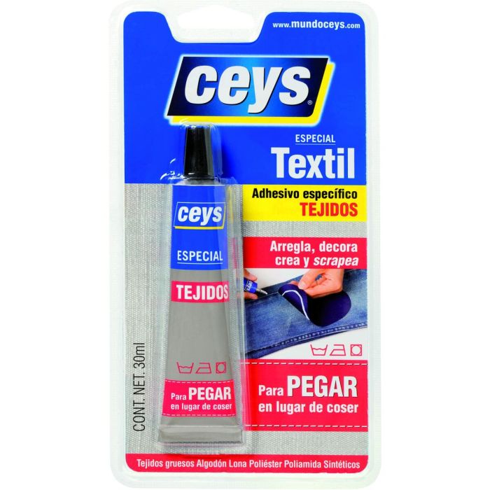 Pegamento Ceys Textil 30 ml