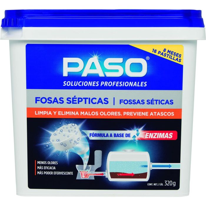 Paso Fosas septicas 16 pastillas. 705018