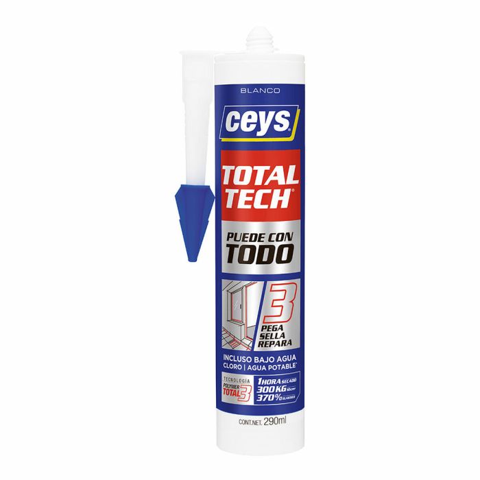 Ceys Total tech blanco cartucho 290 ml 507216
