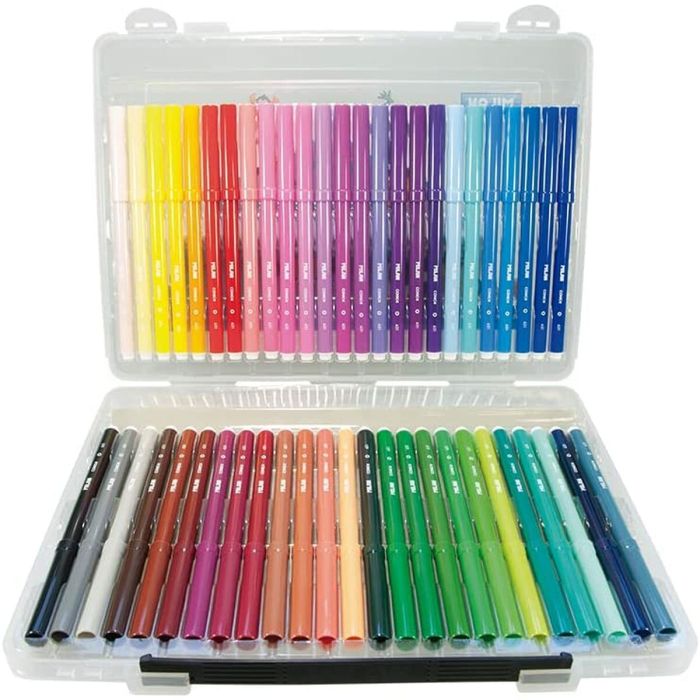 Set de Rotuladores Milan Multicolor 50 Piezas 2 Set de Rotuladores Milan Multicolor 50 Piezas 2
