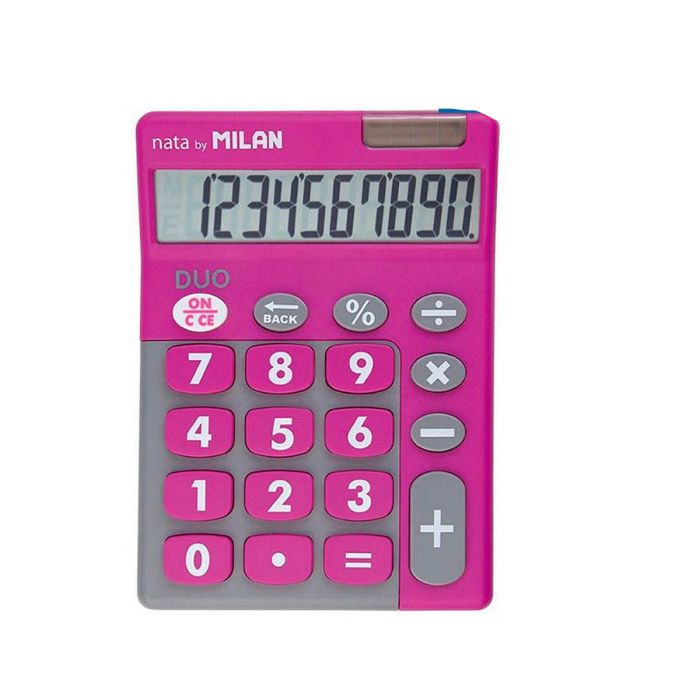 Calculadora Milan Rosa (14,5 x 10,6 x 2,1 cm) 1