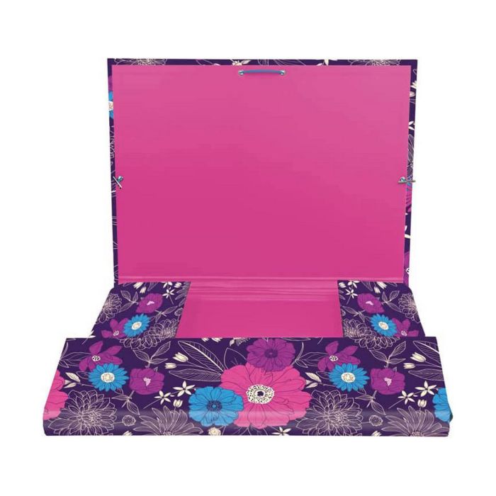 Carpeta Milan in bloom A4 Tapa dura Fucsia 2 Carpeta Milan in bloom A4 Tapa dura Fucsia 2