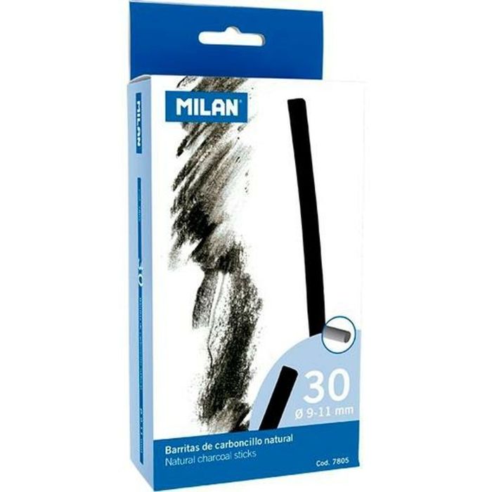 Lápices de carboncillo Milan 30 piezas