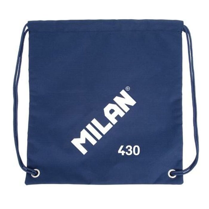 Bolsa Mochila con Cuerdas Milan Since 1918 Azul 42 x 34 x 0,7 cm