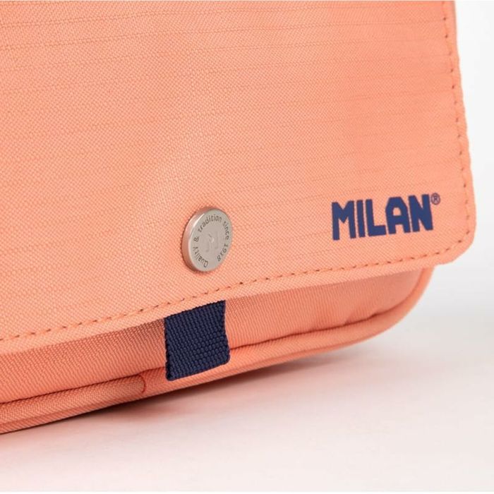 Estuche Escolar Milan Serie1918 Rosa 13 x 24 x 10 cm 1