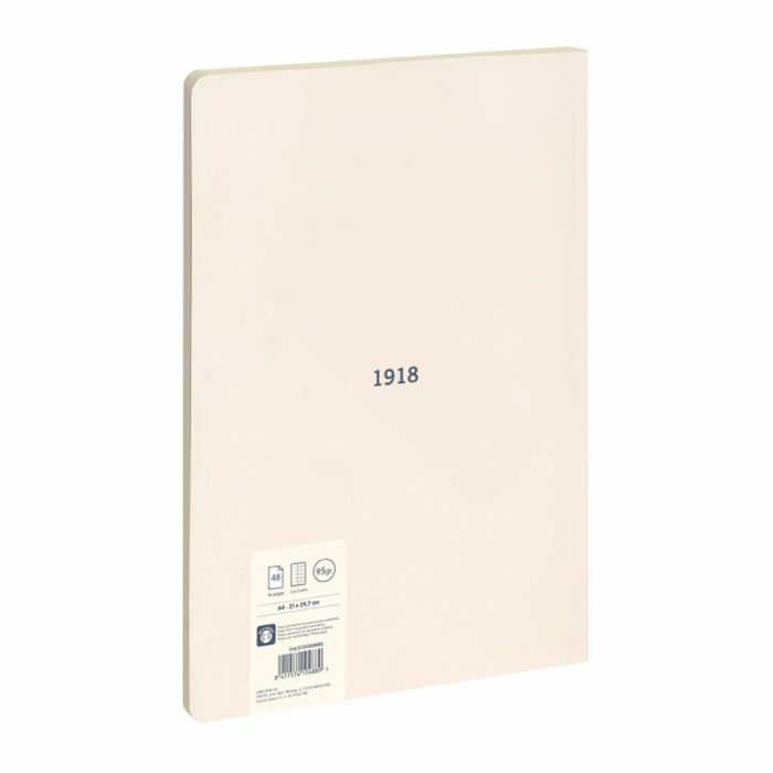 Cuaderno Milan 1918 Beige A4 Cuadriculado 1