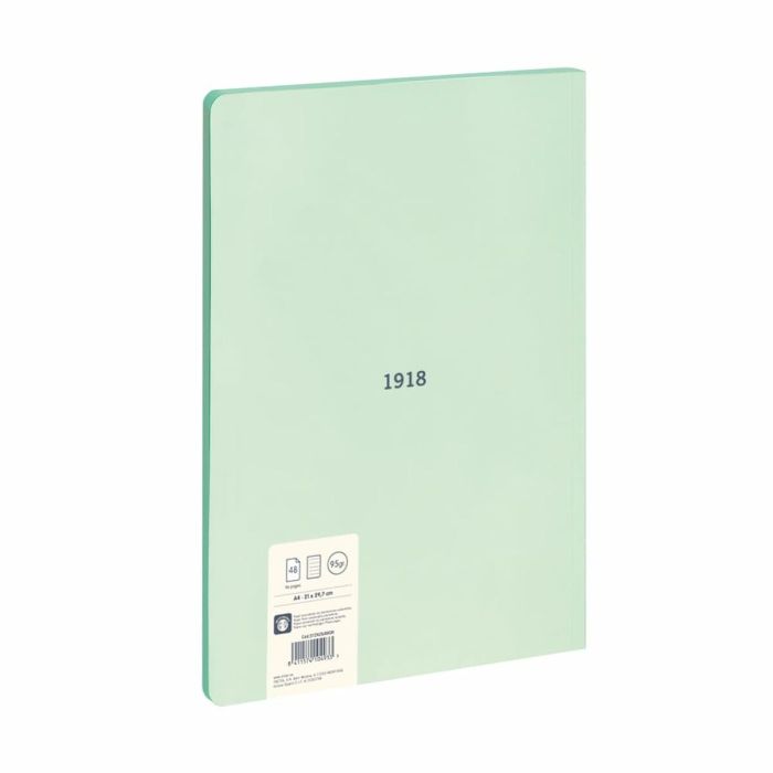 Libreta Milan 430 Verde A4 48 Hojas 21 x 29,7 cm (3 Unidades) 2