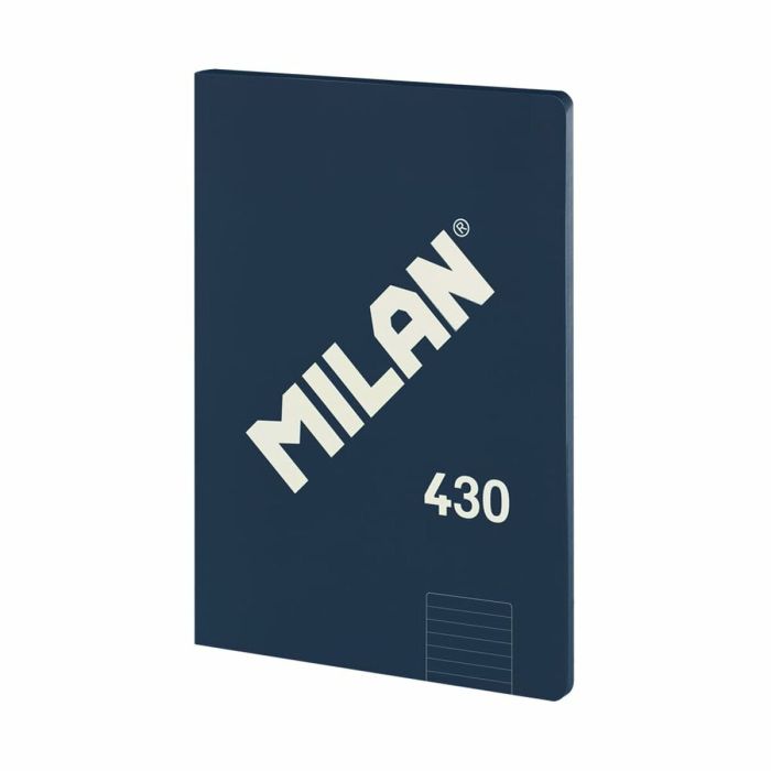 Libreta Milan 430 Azul A4 48 Hojas 21 x 29,7 cm (3 Unidades) 5