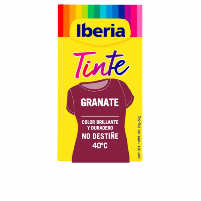 Tinte para Ropa Tintes Iberia Granate 70 g