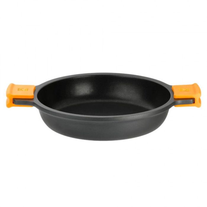 Cacerola BRA A270545 Negro Negro/Naranja Metal Aluminio (45 cm)