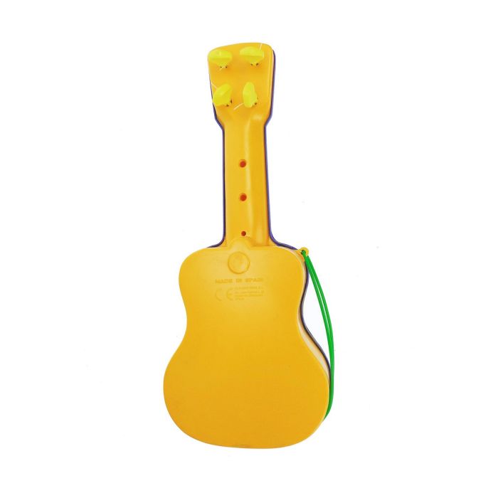 Guitarra Infantil Reig Morado Verde 4 Cuerdas 2