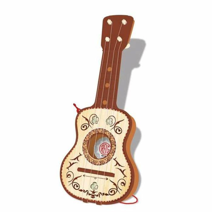 Guitarra Infantil Reig Marrón 4 Cuerdas