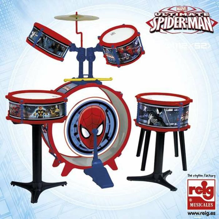 Batería Musical Spider-Man Infantil 1