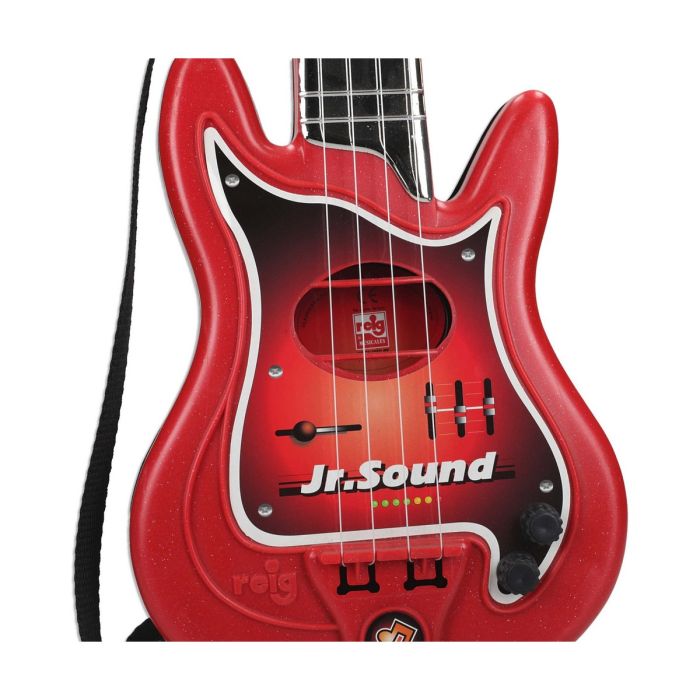 Guitarra Infantil Reig Micrófono Rojo 4