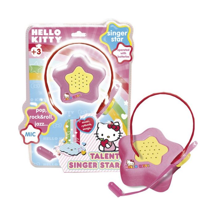 Micrófono Karaoke Hello Kitty Rosa 1