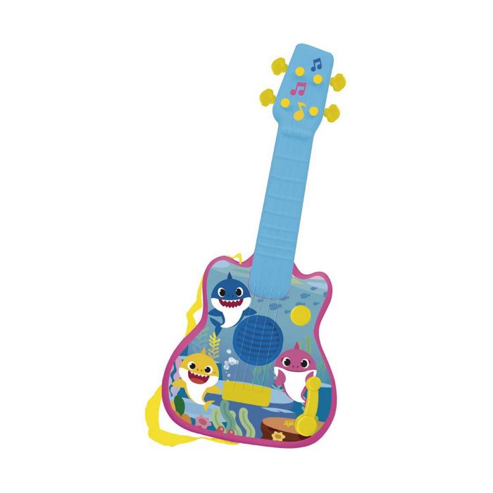 Guitarra Infantil Baby Shark Azul Baby Shark