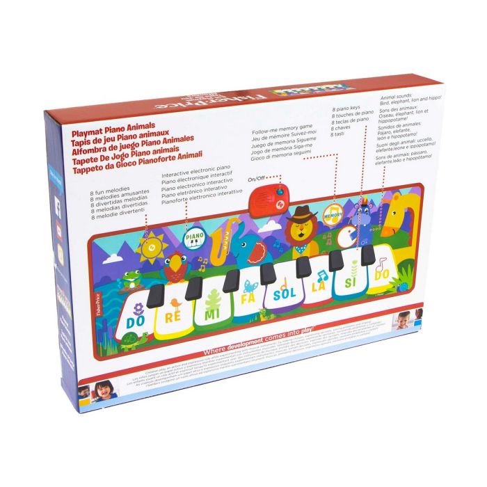 Piano Educativo Aprendizaje Fisher Price   Música 1