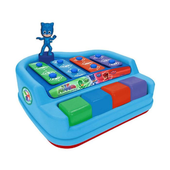 Xilófono pj masks piano en estuche 4 notas c/figura