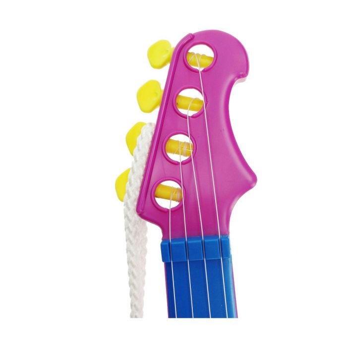 Guitarra Infantil Reig Party 4 Cuerdas Eléctrica Azul Morado 3