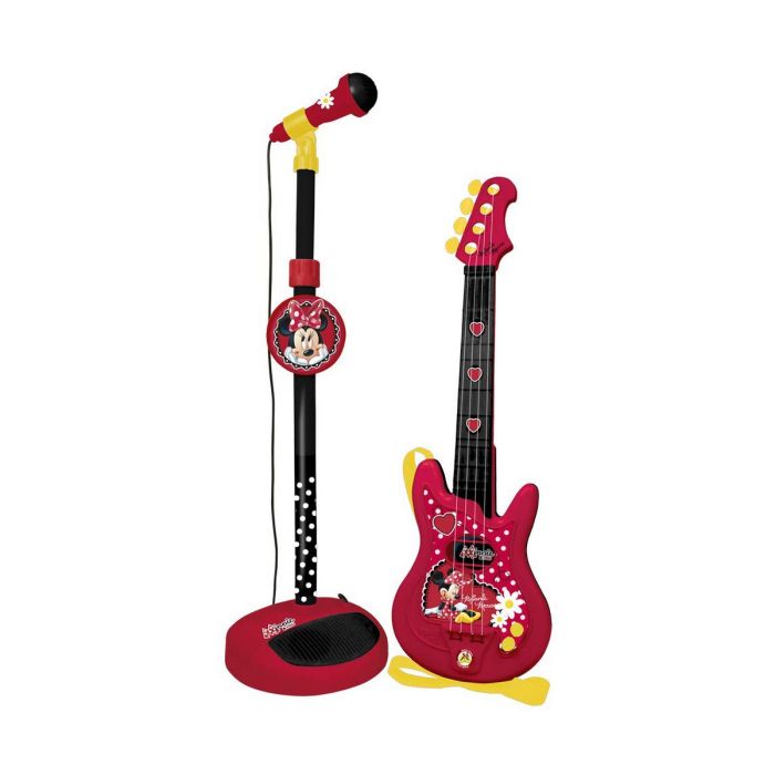 Guitarra Infantil Reig Micrófono Minnie Mouse