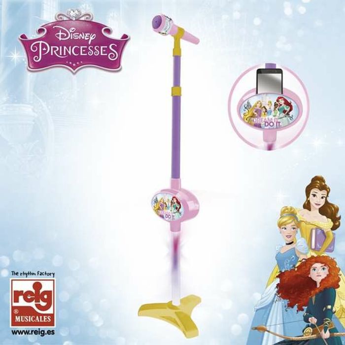 Micrófono de juguete Disney Princess De pie MP3 1
