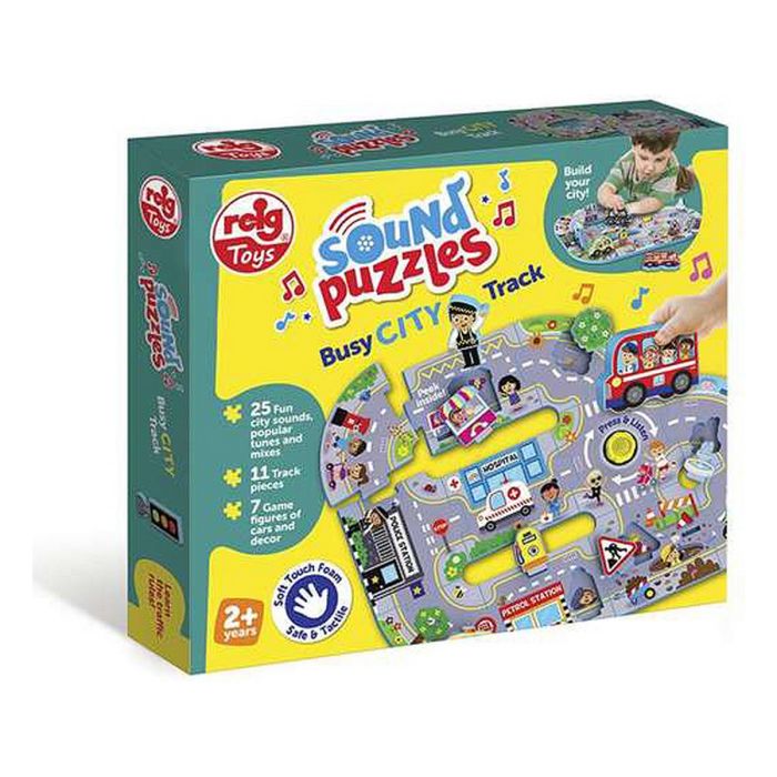 Puzzle Infantil Reig Busy City 11 Piezas 2