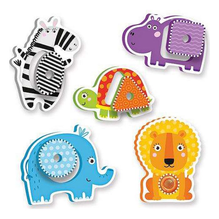 Puzzle Infantil Reig Zoo Shapes Animales Musical Granja 1