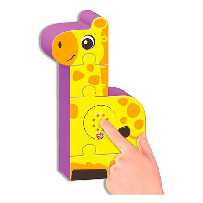 Puzzle Infantil Reig Zoo Blocks 22 Piezas 3