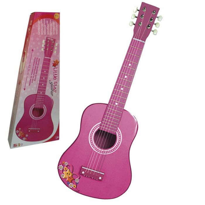 Guitarra Infantil Reig Rosa Madera 1
