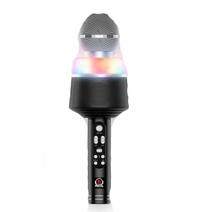 Micro mano bluetooth con luces led 26x8x8 cm