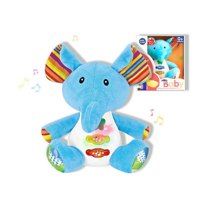 Peluche musical elefante 15 cm