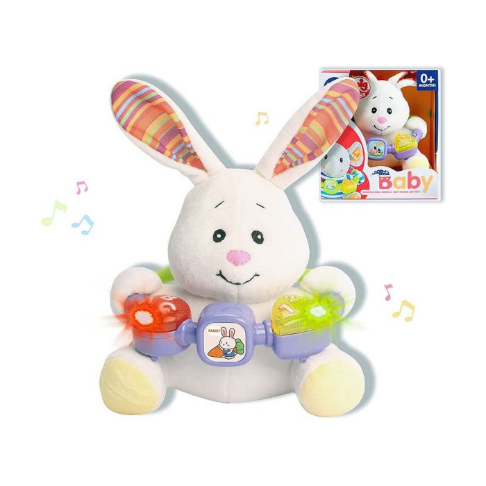 Peluche musical conejito 20 cm