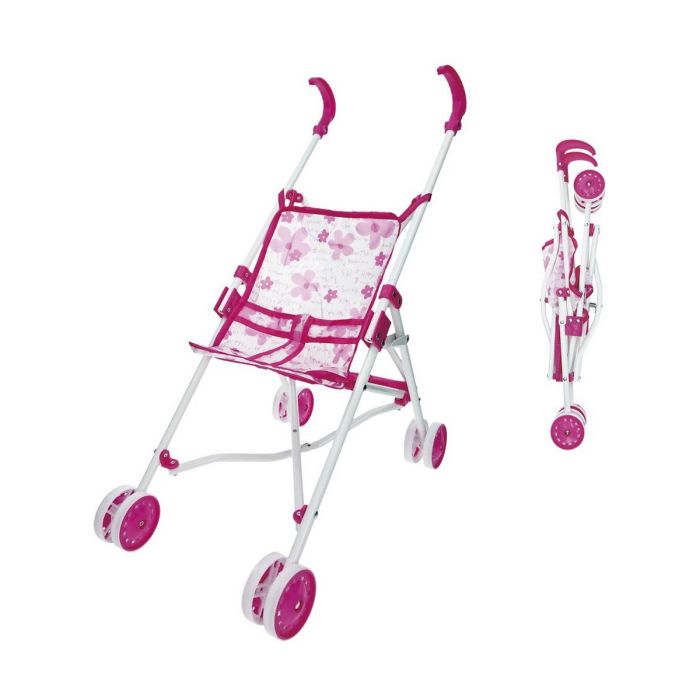 Silla de muñeca paraguas básica-rosa en caja 55.50x41.50x25.50 cm