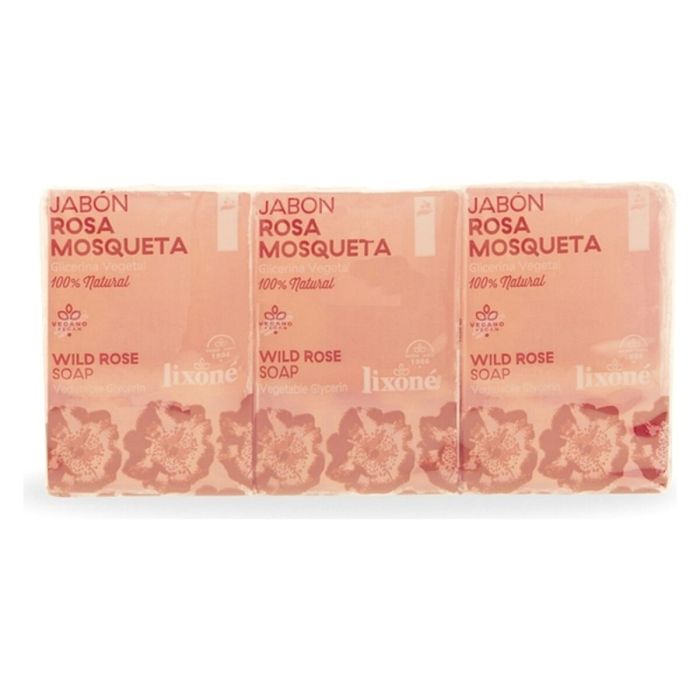 Rosa mosqueta jabón piel sensible 3 x 125 gr