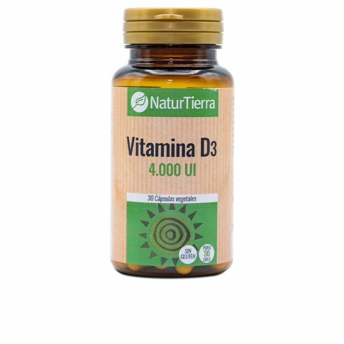 Complemento Alimenticio Naturtierra Vitamina D3 (Aceite de Hígado de Pescado y Colecalciferol) Vegetales (30 uds) Complemento Alimenticio Naturtierra Vitamina D3 (Aceite de Hígado de Pescado y Colecalciferol) Vegetales (30 uds)