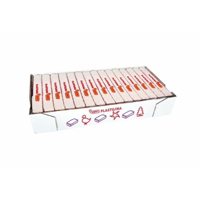 Jovi Plastilina School Caja 15 Pastillas 150 gr Blanco