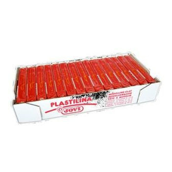 Jovi Plastilina School Caja 15 Pastillas 150 gr Rojo