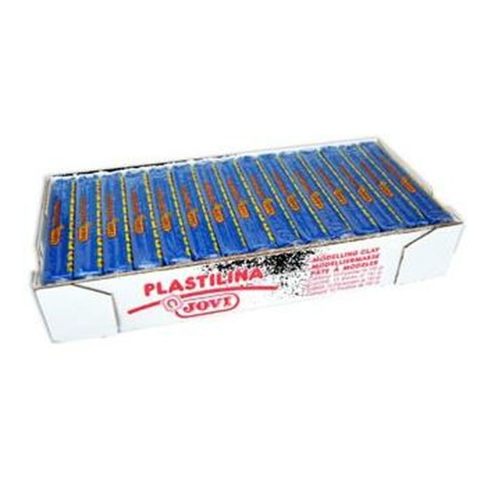 Jovi Plastilina School Caja 15 Pastillas 150 gr Azul Oscuro