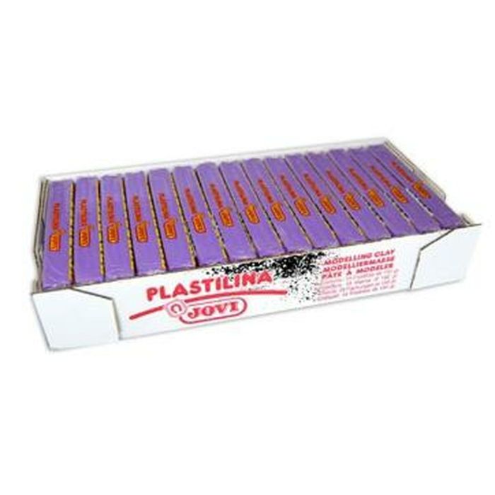 Jovi Plastilina School Caja 15 Pastillas 150 gr Lila