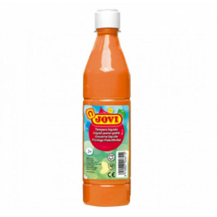 Jovi Témpera Líquida School Naranja Botella De 500 mL