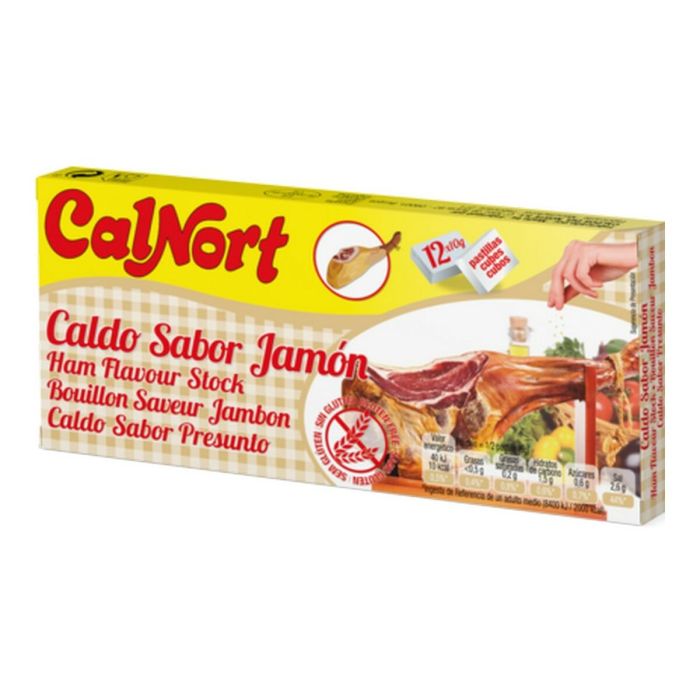 Caldo Calnort Jamón Pastilla (12 x 10 g) Caldo Calnort Jamón Pastilla (12 x 10 g)